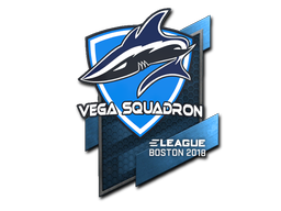 Adesivo | Vega Squadron | Boston 2018