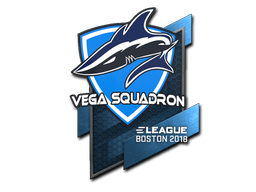 Samolepka | Vega Squadron | Boston 2018