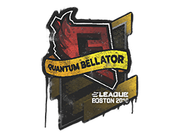 Запечатанный граффити | Quantum Bellator Fire | Бостон 2018