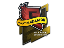 Adesivo | Quantum Bellator Fire | Boston 2018