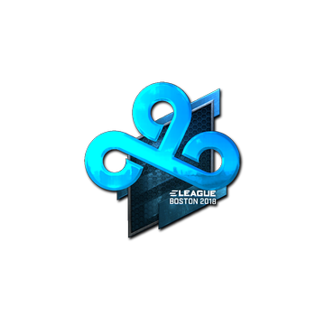 Sticker | Cloud9 (Foil) | Boston 2018 image 360x360