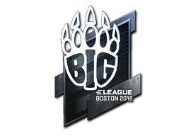 Sticker | BIG (Foil) | Boston 2018