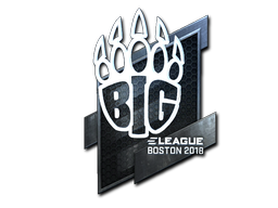 ステッカー | BIG (キラ) | Boston 2018