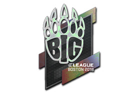 Sticker | BIG  | Boston 2018