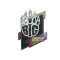 Sticker | BIG (Holo) | Boston 2018 image 120x120