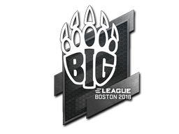 Klistermærke | BIG | Boston 2018