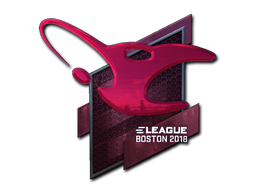 Naklejka | mousesports (foliowana) | Boston 2018