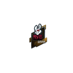 Sticker | Misfits Gaming (Foil) | Boston 2018