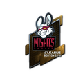 Sticker | Misfits Gaming (Foil) | Boston 2018 image 120x120