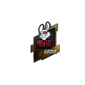 Sticker | Misfits Gaming (Foil) | Boston 2018 image 360x360