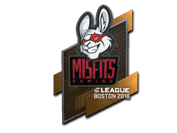 Klistermærke | Misfits Gaming | Boston 2018