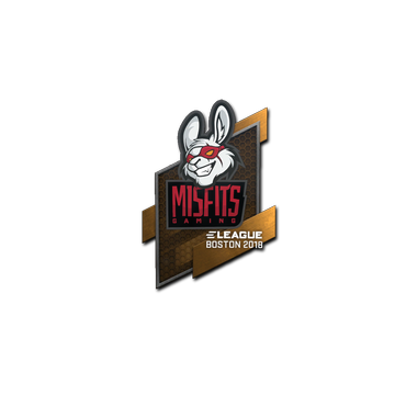 Sticker | Misfits Gaming | Boston 2018 image 360x360