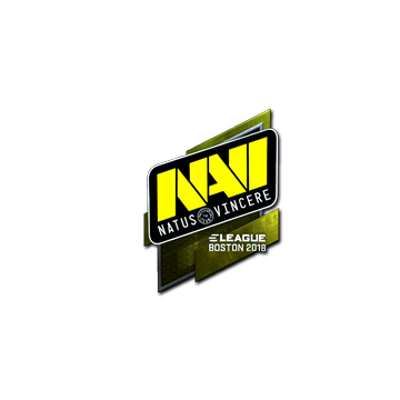 Sticker | Natus Vincere (Foil) | Boston 2018 image 360x360