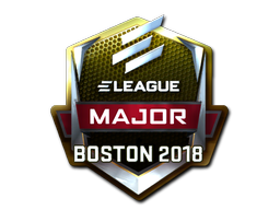 Klistermärke | ELEAGUE (Foil) | Boston 2018