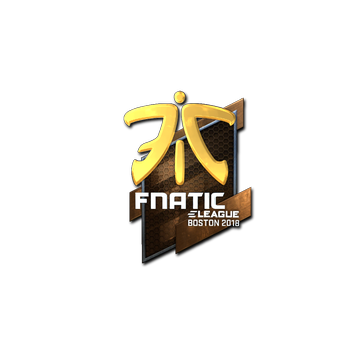 Sticker | Fnatic (Foil) | Boston 2018 image 360x360