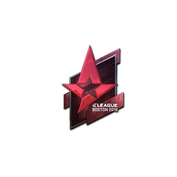 Sticker | Astralis (Foil) | Boston 2018 image 360x360