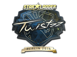 Sticker | Twistzz (Gold) | Berlin 2019