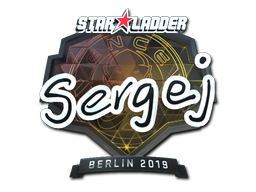 สติกเกอร์ | sergej (ฟอยล์) | Berlin 2019