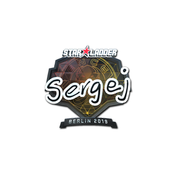 Sticker | sergej (Foil) | Berlin 2019 image 360x360