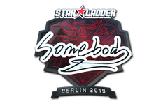 Sticker | somebody (Foil) | Berlin 2019