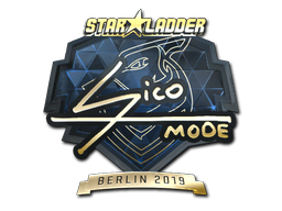 Aufkleber | Sico (Gold) | Berlin 2019