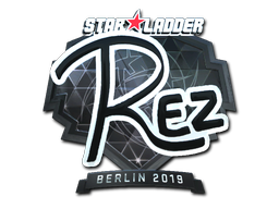 สติกเกอร์ | REZ (ฟอยล์) | Berlin 2019