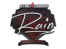 Sticker | rain | Berlin 2019