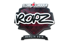 Sticker | ropz (Foil) | Berlin 2019