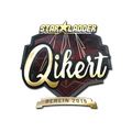 Sticker | qikert (Gold) | Berlin 2019 image 120x120
