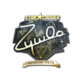 Sticker | ZywOo (Gold) | Berlin 2019 image 120x120