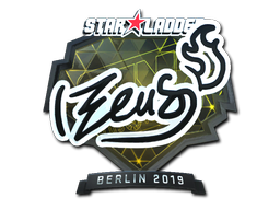 Sticker | Zeus (Glimmend) | Berlin 2019