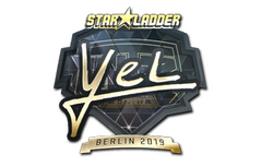 Sticker | yel (Gold) | Berlin 2019