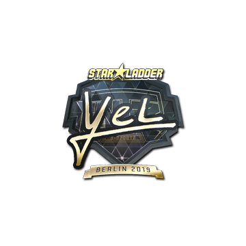 Sticker | yel (Gold) | Berlin 2019 image 360x360