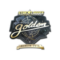 Sticker | Golden (Gold) | Berlin 2019 image 120x120
