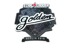 Sticker | Golden (Foil) | Berlin 2019