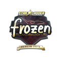 Sticker | frozen (Gold) | Berlin 2019 image 120x120