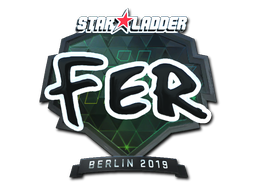 Sticker | fer (Glimmend) | Berlin 2019