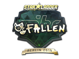 Sticker | FalleN (Gold) | Berlin 2019