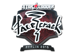 貼紙 | facecrack（閃亮）| Berlin 2019