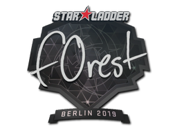 สติกเกอร์ | f0rest | Berlin 2019