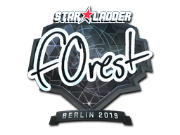 Sticker | f0rest (premium) | Berlin 2019