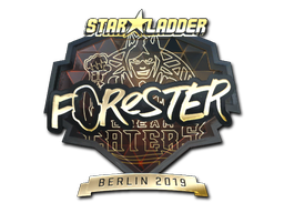 Pegatina | Forester (dorada) | Berlín 2019