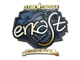 Sticker | erkaSt (Gold) | Berlin 2019