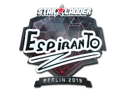 Klistermærke | EspiranTo (Folie) | Berlin 2019