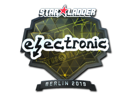 貼紙 | electronic（閃亮）| Berlin 2019