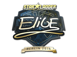 Adesivo | EliGE (Dourado) | Berlim 2019