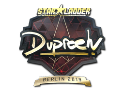 Autocolante | dupreeh (Gold) | Berlim 2019