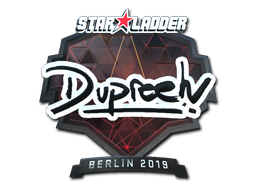 Стикер | dupreeh (ламиниран) | Berlin 2019