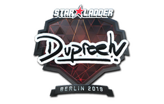 Sticker | dupreeh (Foil) | Berlin 2019