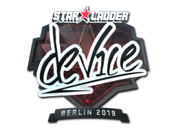 Aufkleber | device (Glanz) | Berlin 2019